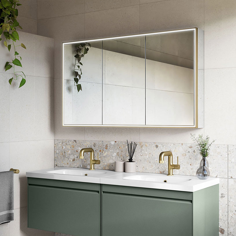 Mirrored Cabinets