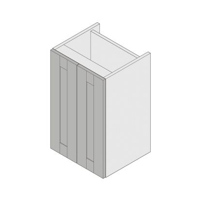 Gresham 400mm 2 Door Storage Unit Dust Grey Matt
