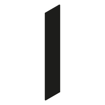 Tall End Panel Black Matt