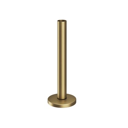 Pipe Cover & Collar Kit 18 x 150mm Brushed Brass