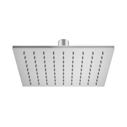 Dayla 250mm Brass Head Square Chrome